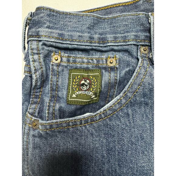 Cinch Men's Straight Leg Med Wash Blue Western Cowboy Jeans - Size 40x32 - Picture 6 of 7